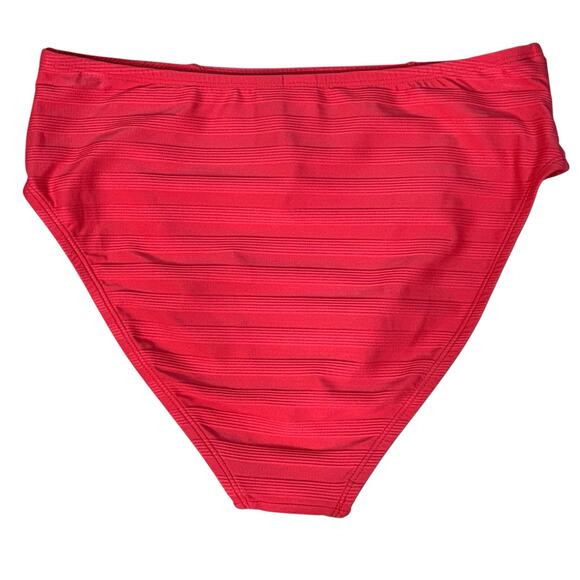 La Blanca SZ 12 Linea Costa Bikini Bottoms Lined Quick-Dry Textured High-Waisted - Picture 4 of 10